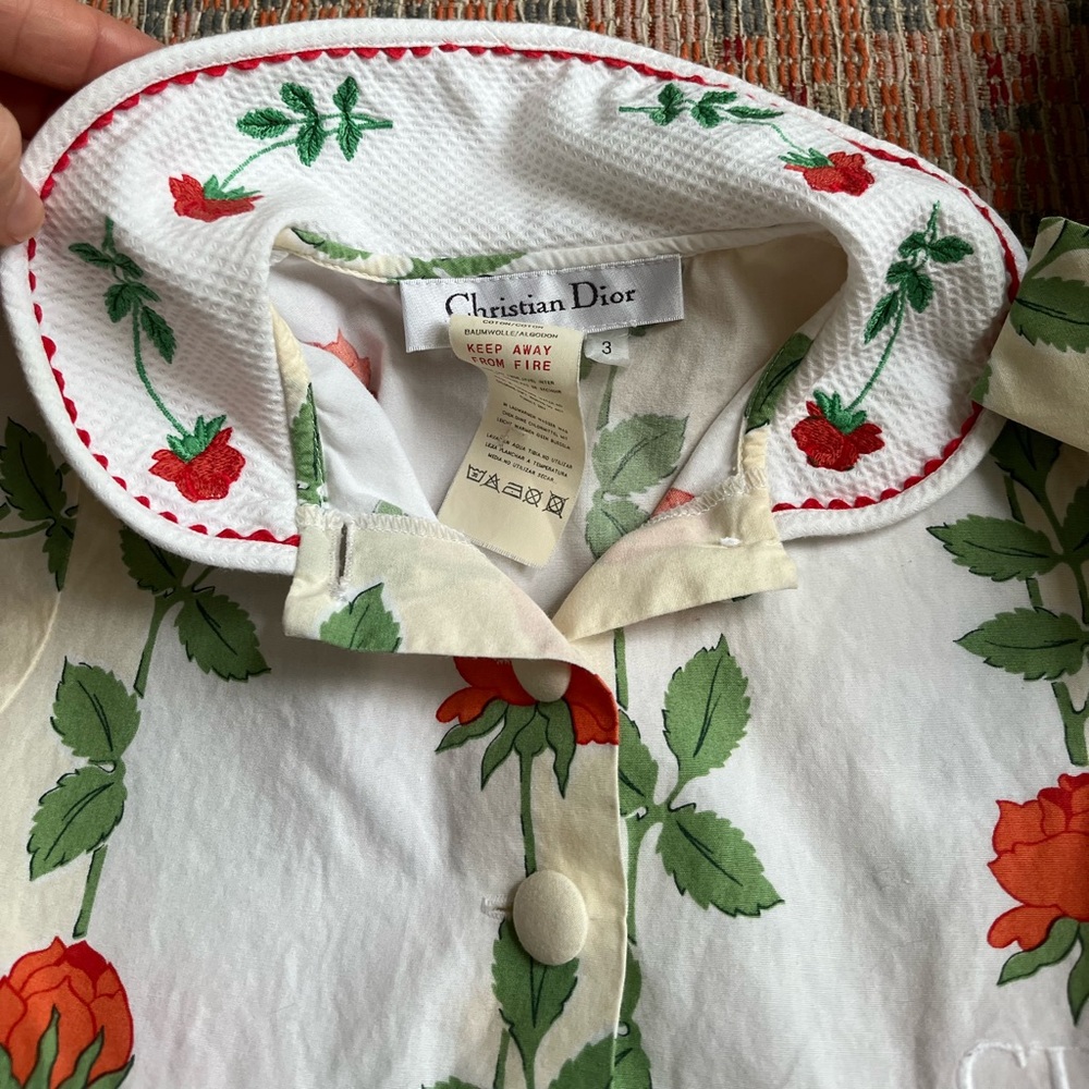 Vintage Christian Dior dress and hat